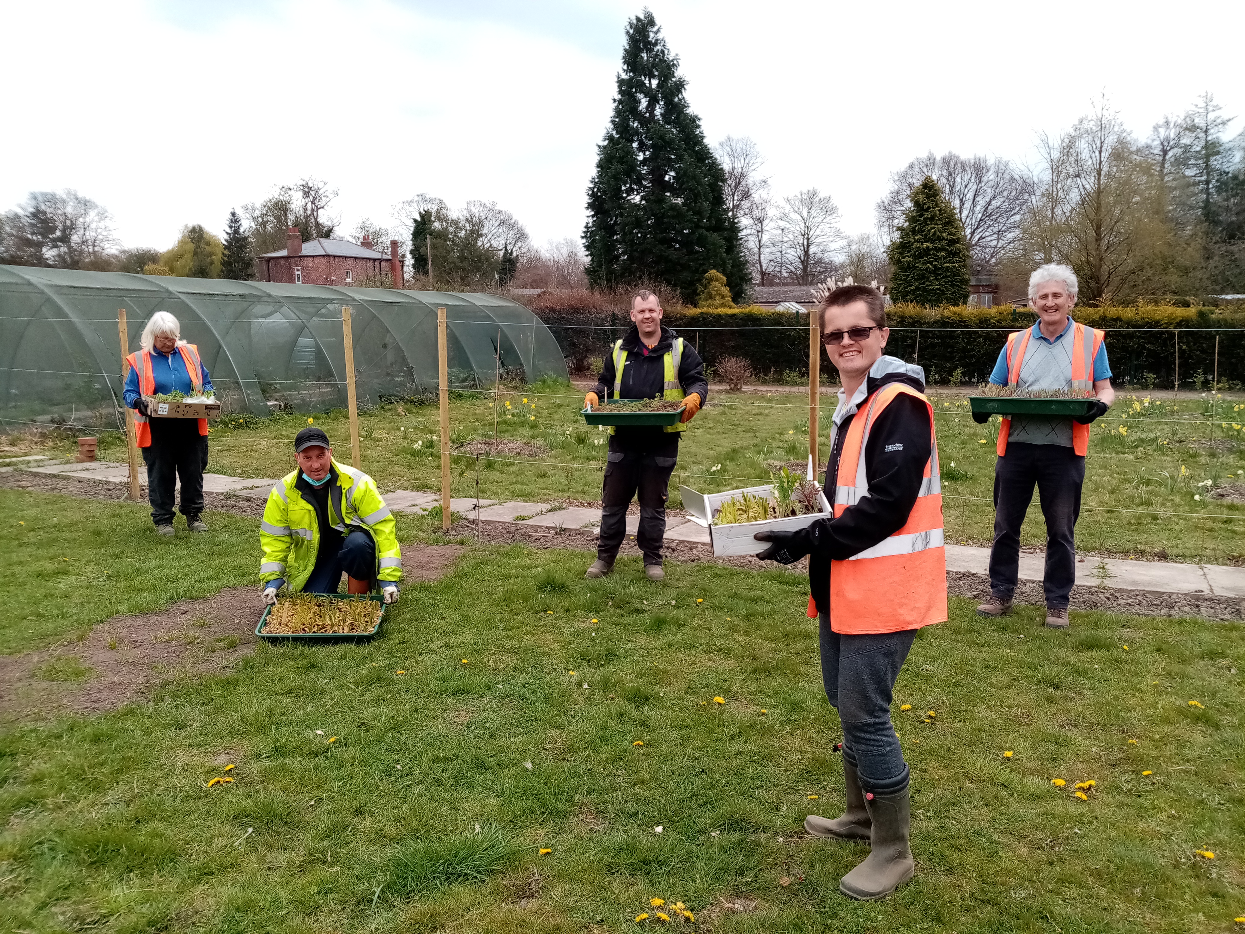 John Chambers Wildflower Seed Help Charity to Re-Wild Wakefield